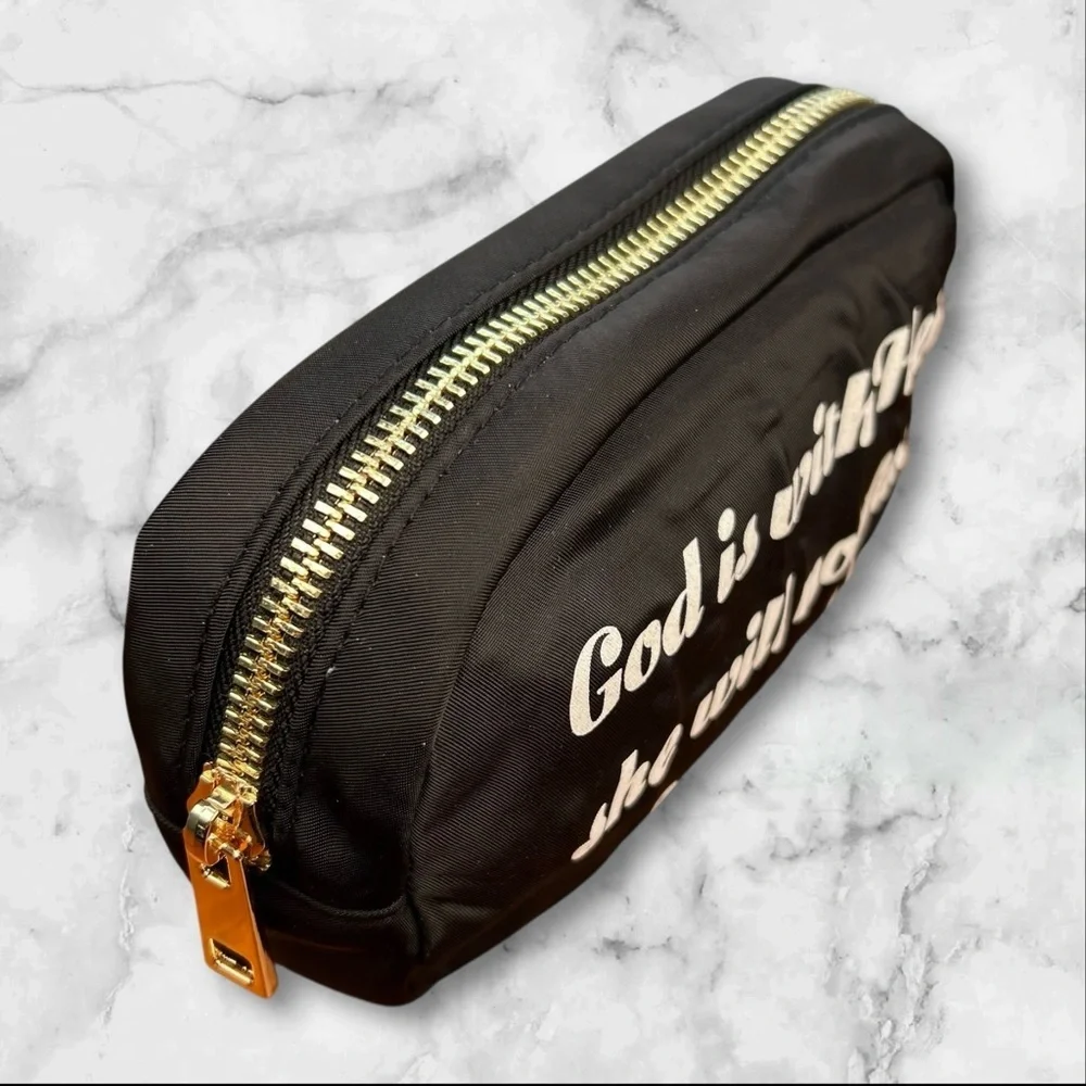 Bible Verse Cosmetic Travel Bag - Picture 4 of 10